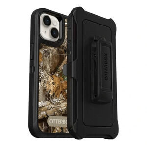 OtterBox iPhone 14 & IPhone 13 Defender Series Case - Realtree Blaze Edge (camo)